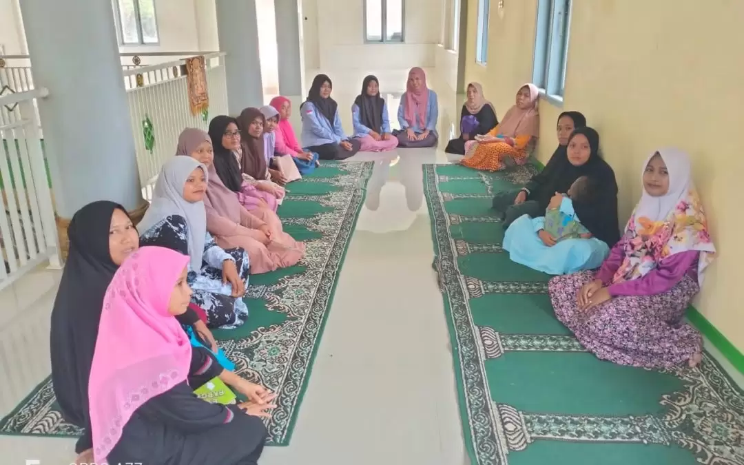 Kegiatan Rutinan Fatayat Di Desa Bantarmangu